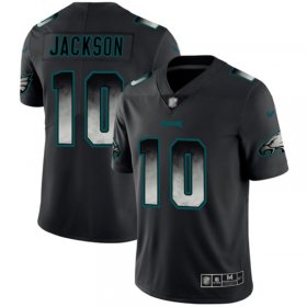 Wholesale Cheap Nike Eagles #10 DeSean Jackson Black Men\'s Stitched NFL Vapor Untouchable Limited Smoke Fashion Jersey