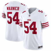 Wholesale Cheap Men's San Francisco 49ers #54 Fred Warner White 2023 F.U.S.E. Vapor Untouchable Limited Stitched Football Jersey