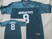 Wholesale Cheap Michigan State Spartans #8 Kirk Cousins Green Jersey