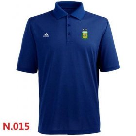 Wholesale Cheap Adidas Argentina 2014 World Soccer Authentic Polo Blue