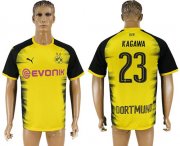Wholesale Cheap Dortmund #23 Kagawa Yellow Soccer Club Jersey