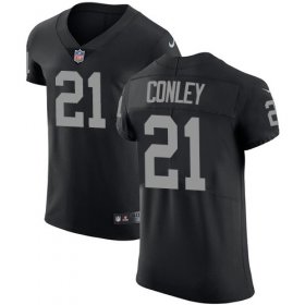Wholesale Cheap Nike Raiders #21 Gareon Conley Black Team Color Men\'s Stitched NFL Vapor Untouchable Elite Jersey