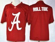 Wholesale Cheap Alabama Crimson Tide Blank Roll Tide Team Pride Fashion Red Jersey