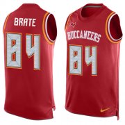 Wholesale Cheap Nike Buccaneers #84 Cameron Brate Red Team Color Men's Stitched NFL Limited Tank Top Jersey