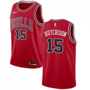 Wholesale Cheap Nike Chicago Bulls #15 Chandler Hutchison Red NBA Swingman Icon Edition Jersey