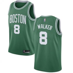 Wholesale Cheap Celtics #8 Kemba Walker Green Basketball Swingman Icon Edition Jersey