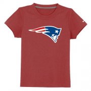 Wholesale Cheap New England Patriots Sideline Legend Authentic Logo Youth T-Shirt Red