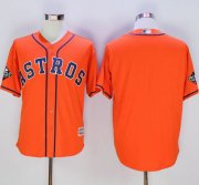 Wholesale Cheap Astros Blank Orange New Cool Base 2019 World Series Bound Stitched MLB Jersey
