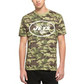 Wholesale Cheap Men\'s New York Jets \'47 Camo Alpha T-Shirt
