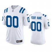 Wholesale Cheap Indianapolis Colts Custom Men's Nike White 2020 Vapor Limited Jersey