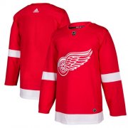 Wholesale Cheap Adidas Red Wings Blank Red Home Authentic Stitched NHL Jersey