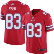 Wholesale Cheap Nike Bills #83 Andre Reed Red Men's Stitched NFL Elite Rush Jersey