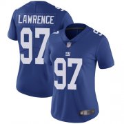 Wholesale Cheap Nike Giants #97 Dexter Lawrence Royal Blue Team Color Women's Stitched NFL Vapor Untouchable Limited Jersey