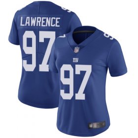 Wholesale Cheap Nike Giants #97 Dexter Lawrence Royal Blue Team Color Women\'s Stitched NFL Vapor Untouchable Limited Jersey