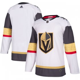 Wholesale Cheap Adidas Golden Knights Blank White Road Authentic Stitched Youth NHL Jersey