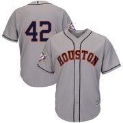 Wholesale Cheap Houston Astros #42 Majestic 2019 Jackie Robinson Day Official Cool Base Jersey Gray