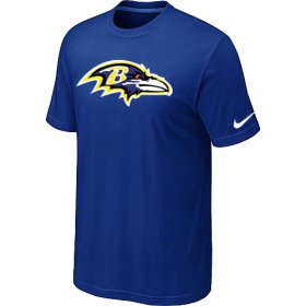 Wholesale Cheap Nike Baltimore Ravens Sideline Legend Authentic Logo Dri-FIT NFL T-Shirt Blue