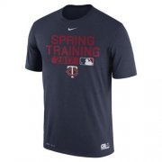 Wholesale Cheap Men's Minnesota Twins Nike Navy Authentic Collection Legend Team Issue Performance T-Shirt