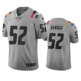 Wholesale Cheap Indianapolis Colts #52 Ben Banogu Gray Vapor Limited City Edition NFL Jersey