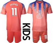 Wholesale Cheap 2021 Chelsea away Youth 11 soccer jerseys
