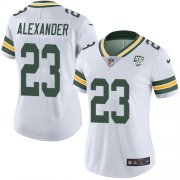 Wholesale Cheap Nike Packers #23 Jaire Alexander White Women's 100th Season Stitched NFL Vapor Untouchable Limited Jersey