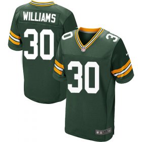 Wholesale Cheap Nike Packers #30 Jamaal Williams Green Team Color Men\'s Stitched NFL Elite Jersey