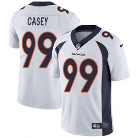 Wholesale Cheap Nike Broncos #99 Jurrell Casey White Men\'s Stitched NFL Vapor Untouchable Limited Jersey