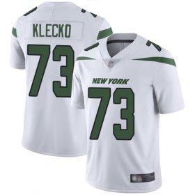 Wholesale Cheap Nike Jets #73 Joe Klecko White Men\'s Stitched NFL Vapor Untouchable Limited Jersey