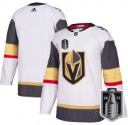 Wholesale Cheap Men's Vegas Golden Knights Blank White 2023 Stanley Cup Final Stitched Jersey