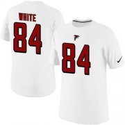 Wholesale Cheap Nike Atlanta Falcons #84 Roddy White Pride Name & Number NFL T-Shirt White