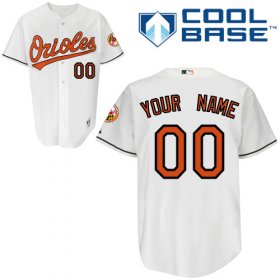 Wholesale Cheap Orioles Personalized Authentic White MLB Jersey (S-3XL)