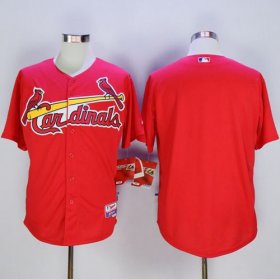 Wholesale Cheap Cardinals Blank Red Cool Base Stitched MLB Jersey