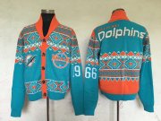 Wholesale Cheap Nike Dolphins Men's Ugly Sweater_1