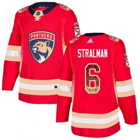 Wholesale Cheap Adidas Panthers #6 Anton Stralman Red Home Authentic Drift Fashion Stitched NHL Jersey