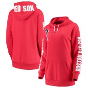 Wholesale Cheap Boston Red Sox G-III 4Her by Carl Banks Women's 12th Inning Pullover Hoodie Red