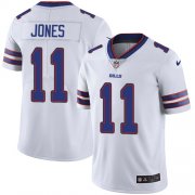 Wholesale Cheap Nike Bills #11 Zay Jones White Men's Stitched NFL Vapor Untouchable Limited Jersey
