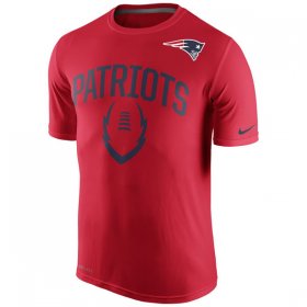 Wholesale Cheap Men\'s New England Patriots Nike Red Legend Icon Performance T-Shirt