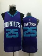 Wholesale Cheap Charlotte Hornets #25 Al Jefferson Purple Swingman Jersey