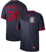 Wholesale Cheap Nike Twins #34 Kirby Puckett Navy Authentic Cooperstown Collection Stitched MLB Jersey