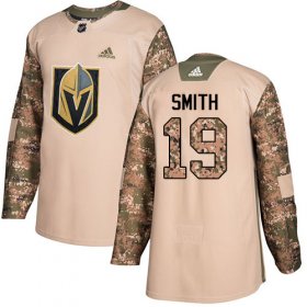 Wholesale Cheap Adidas Golden Knights #19 Reilly Smith Camo Authentic 2017 Veterans Day Stitched Youth NHL Jersey