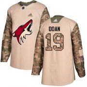 Wholesale Cheap Adidas Coyotes #19 Shane Doan Camo Authentic 2017 Veterans Day Stitched Youth NHL Jersey