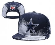 Wholesale Cheap Cowboys Team Logo Navy White Adjustable Hat YD