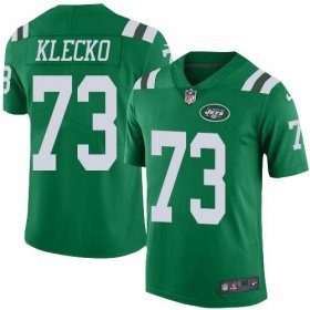 Wholesale Cheap Nike Jets #73 Joe Klecko Green Men\'s Stitched NFL Elite Rush Jersey