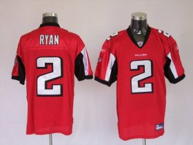 Wholesale Cheap Falcons #2 Matt Ryan Red Stitched NFL Jersey