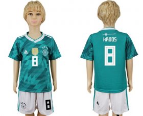 Wholesale Cheap Germany #8 Kroos Away Kid Soccer Country Jersey