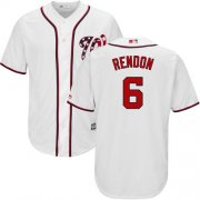 Wholesale Cheap Nationals #6 Anthony Rendon White New Cool Base Stitched MLB Jersey