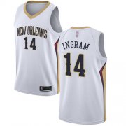 Wholesale Cheap Pelicans #14 Brandon Ingram White Basketball Swingman Association Edition Jersey