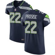 Wholesale Cheap Nike Seahawks #22 C. J. Prosise Steel Blue Team Color Men's Stitched NFL Vapor Untouchable Elite Jersey