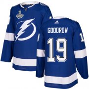 Cheap Adidas Lightning #19 Barclay Goodrow Blue Home Authentic Youth 2020 Stanley Cup Champions Stitched NHL Jersey