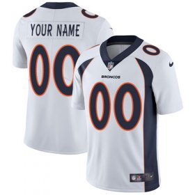 Wholesale Cheap Nike Denver Broncos Customized White Stitched Vapor Untouchable Limited Men\'s NFL Jersey